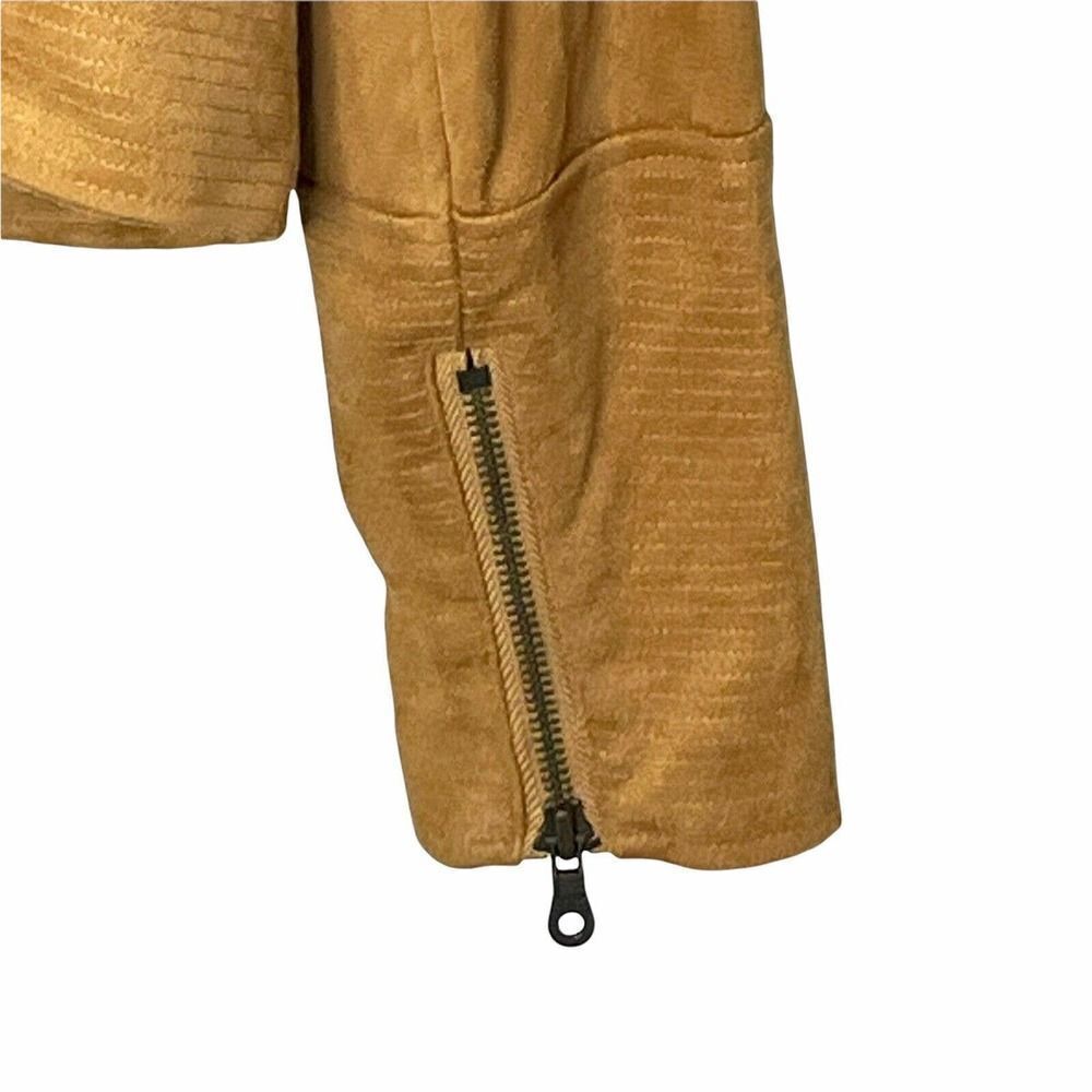 Robert Rodriquez Ayana Jacket Women’s Small Faux Suede Moto Asymmetrical Zip - Picture 8 of 11